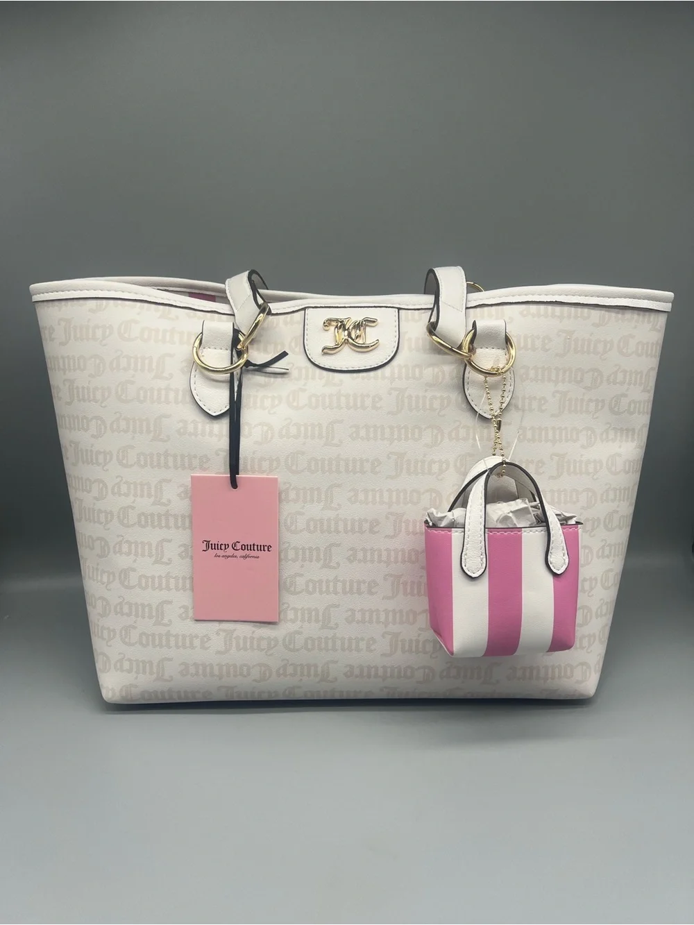 Juicy couture fun in the sun tote purse